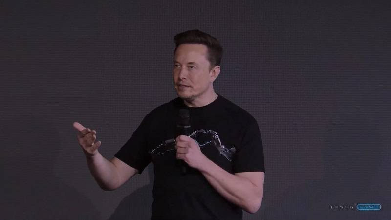 Elon Musk na Tesla 2023 Annual Shareholders Meeting