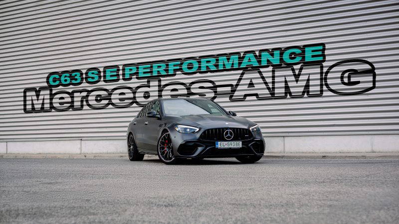 TEST Mercedes-AMG C63 S E PERFORMANCE