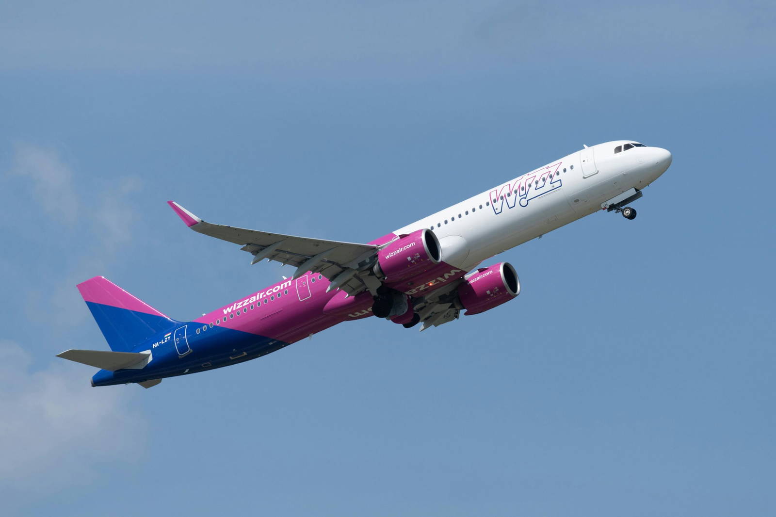 lietadlo Wizz Air