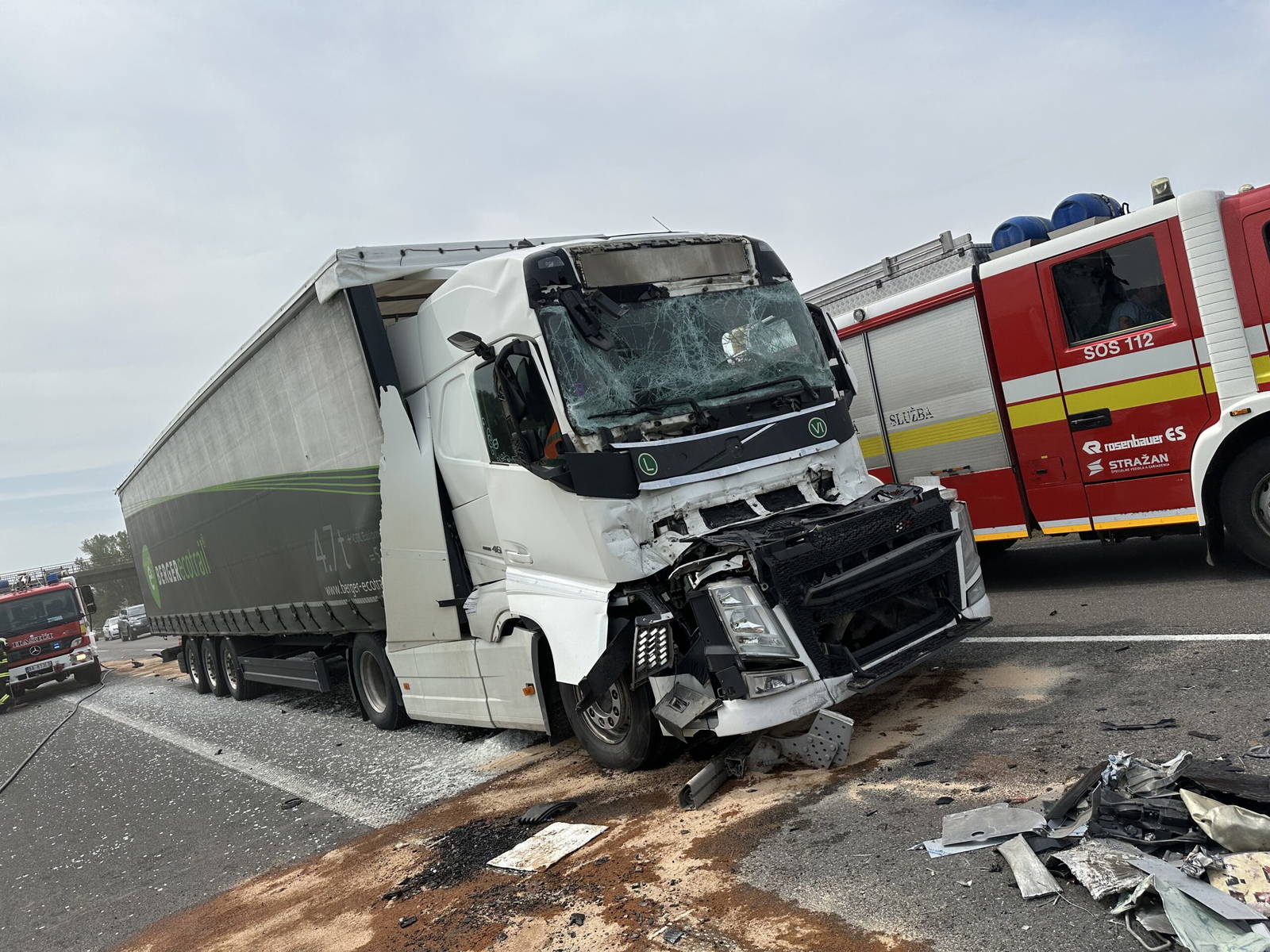 Ukrajinskí vodiči kamiónov